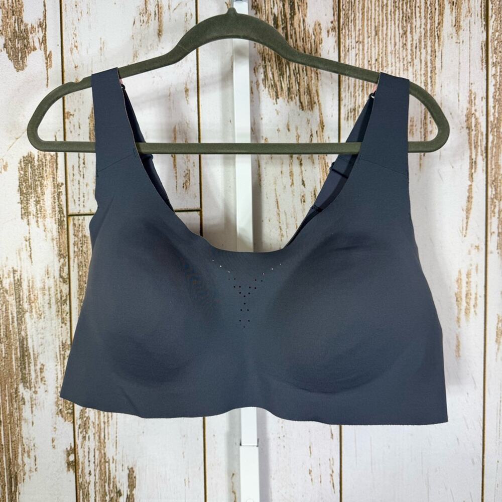 Avia Slate Blue Women's Molded Wireless Bra. Size XXXL (D-DD). Excellent cond!